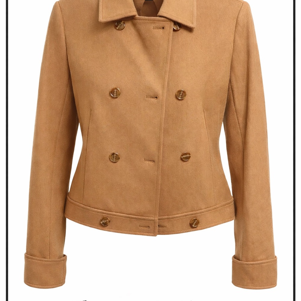 Element Women's Camel Pea Coat Size 12